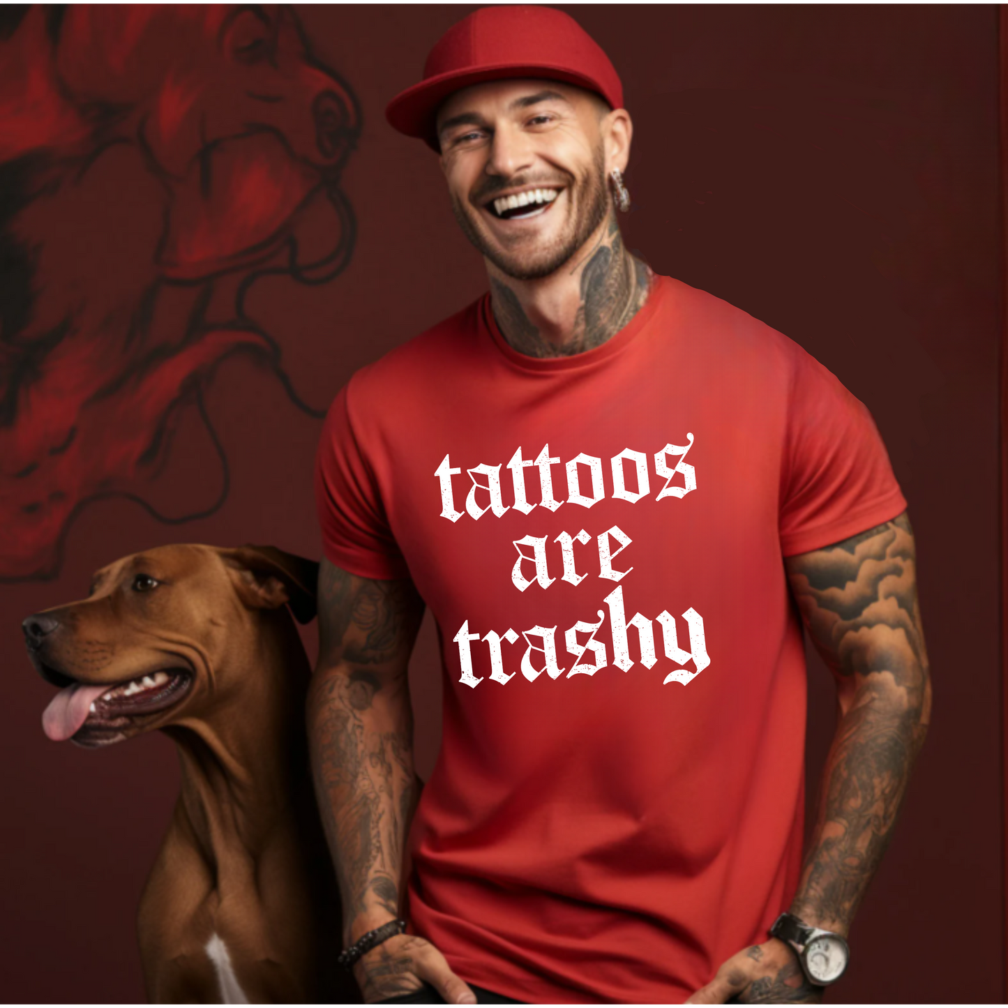 T-Shirt - Tattoos are Trashy