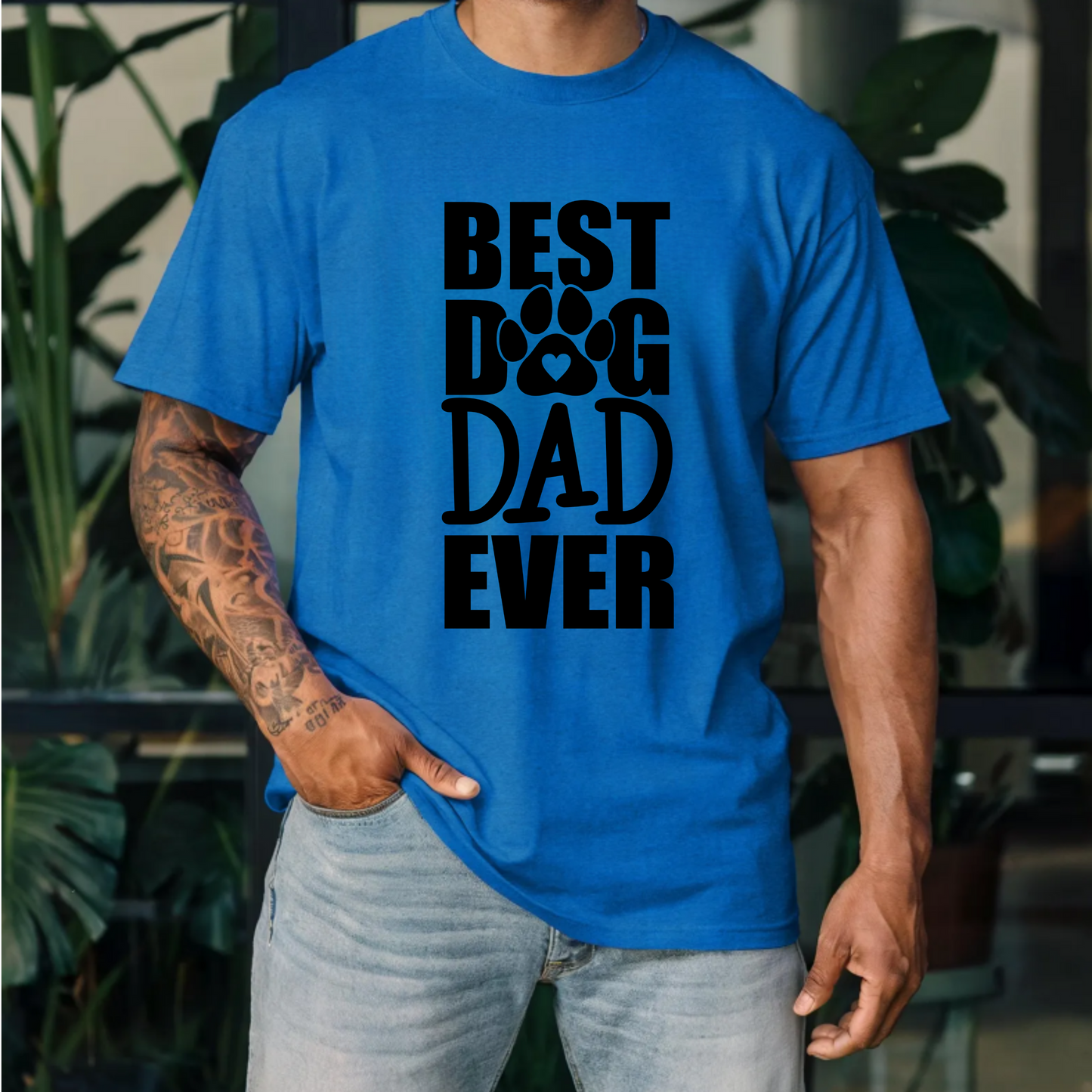 Best Dog Dad Tee