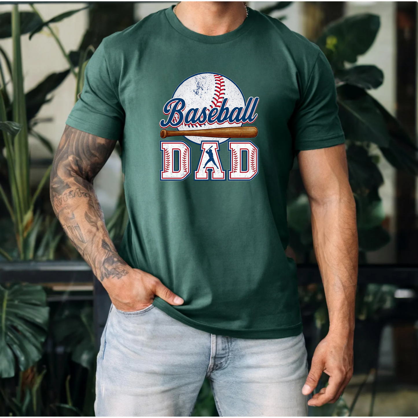 Baseball Dad Unisex Tee