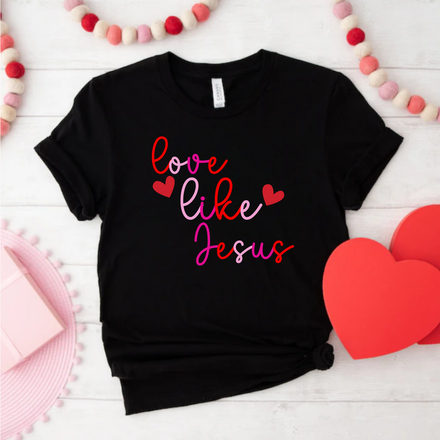 Love Like Jesus Unisex Tee - Valentine's Day T-Shirt