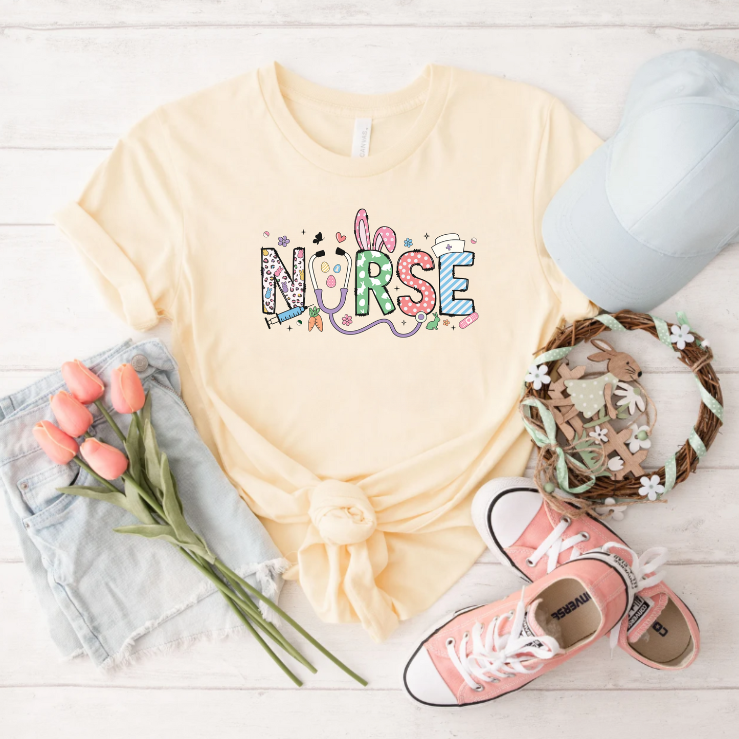 Easter Nurse Tee