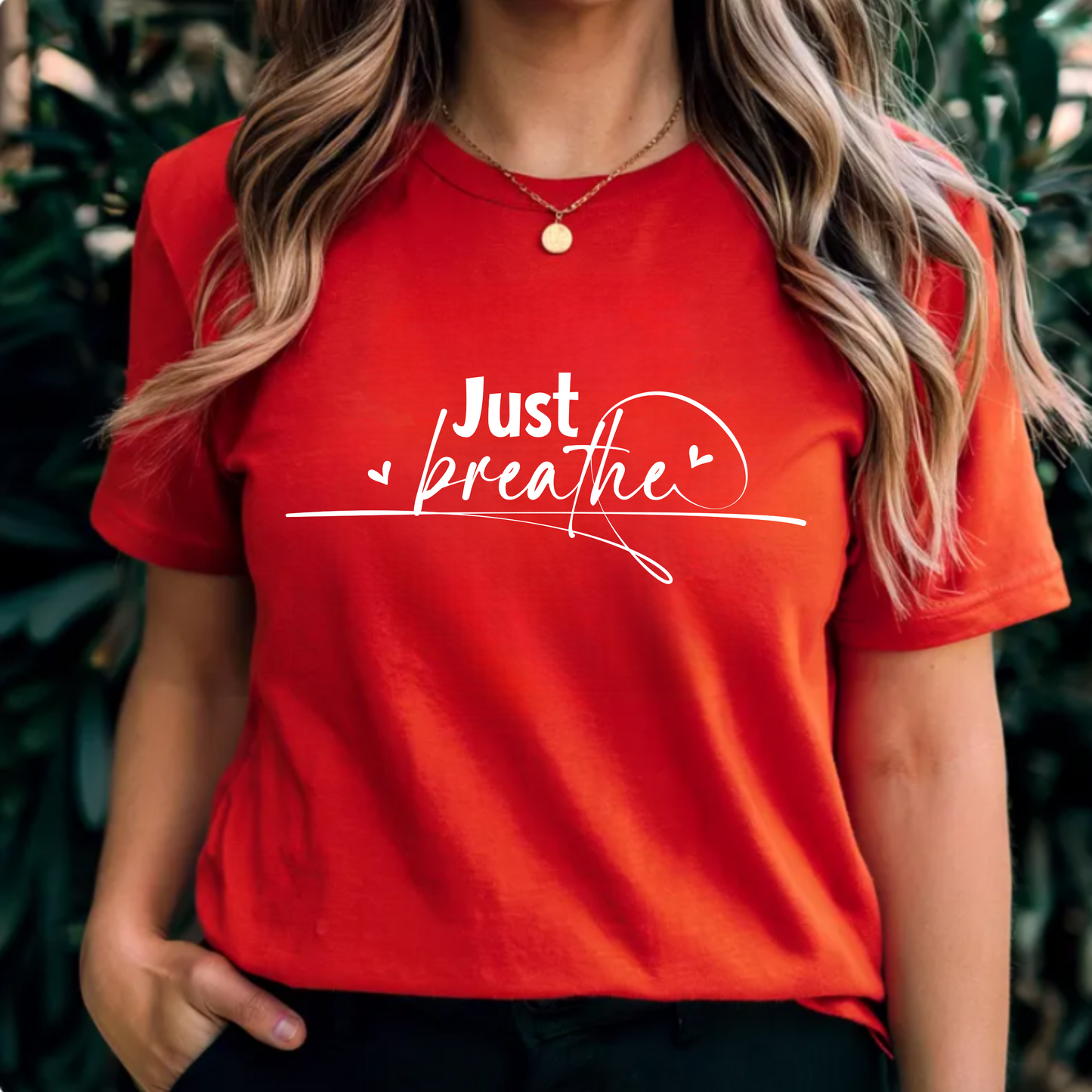 Just Breathe Tee