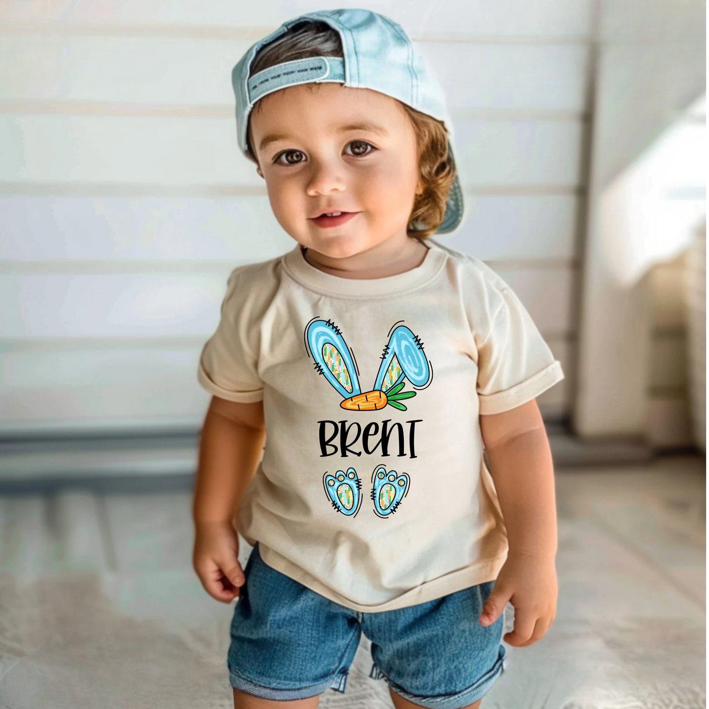 Customized children's Easter bunny png