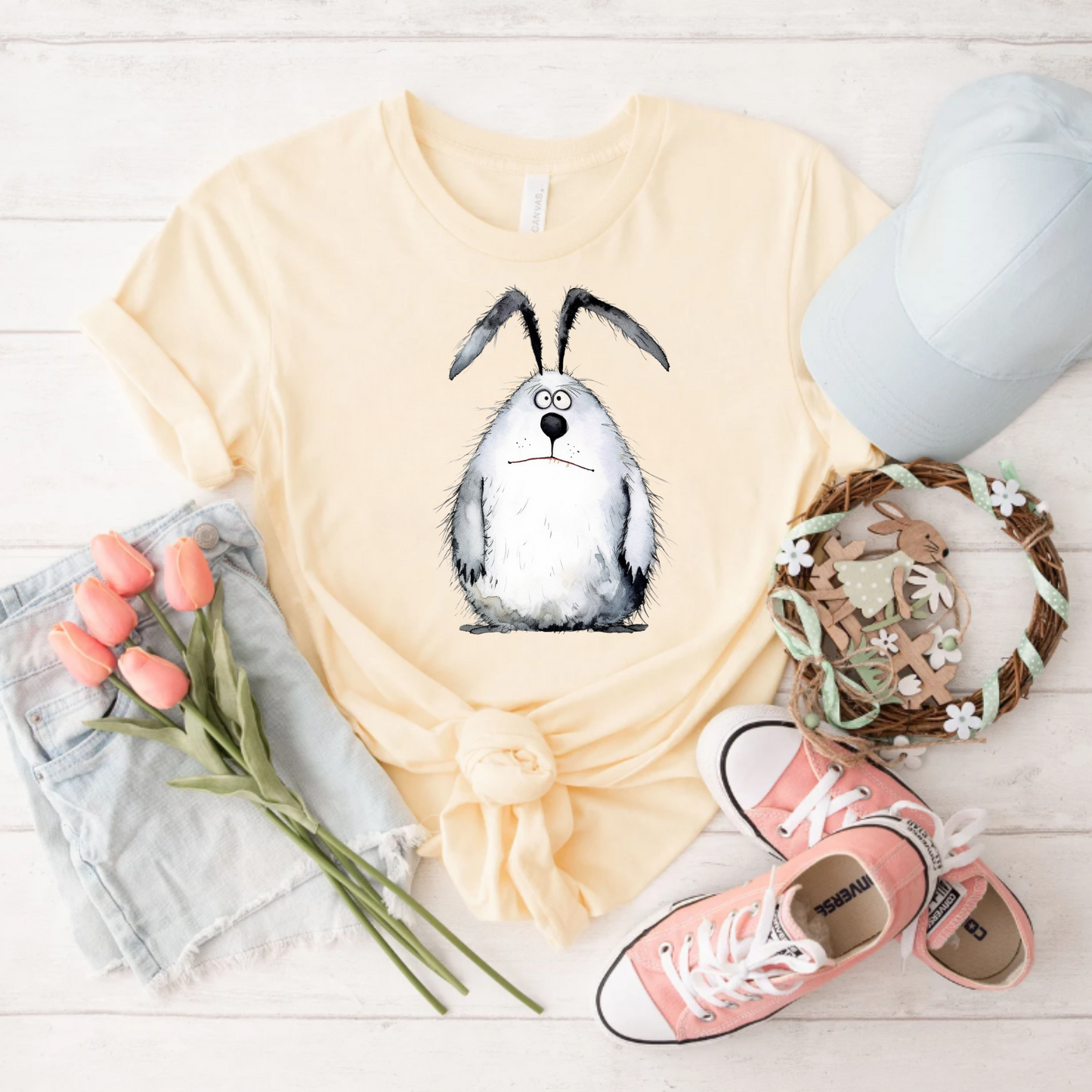 Chubby Bunny Easter Tee