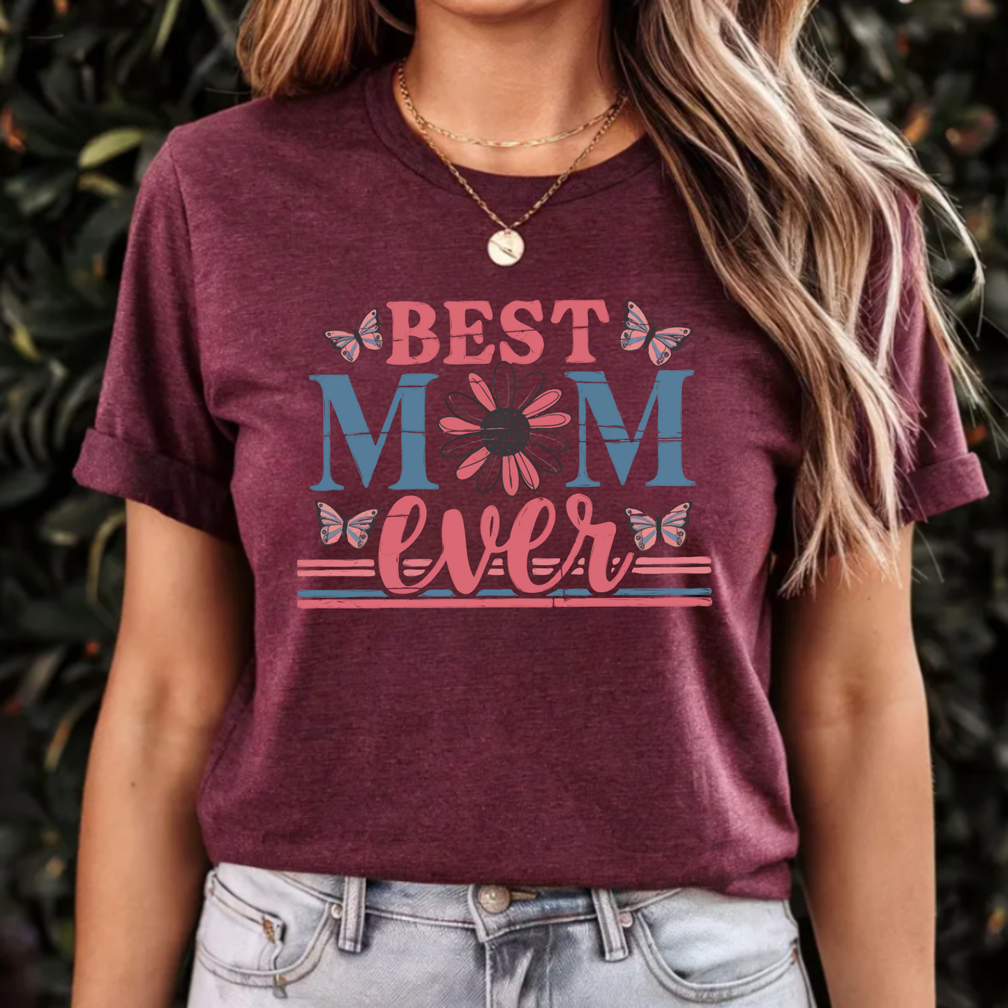 Mom Unisex Tee - 'Best mom ever'