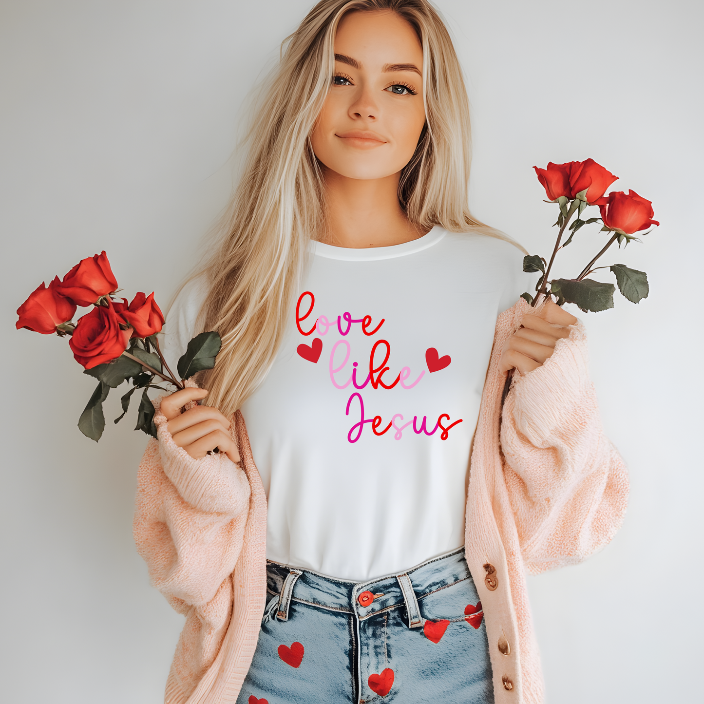 Love Like Jesus Unisex Tee - Valentine's Day T-Shirt