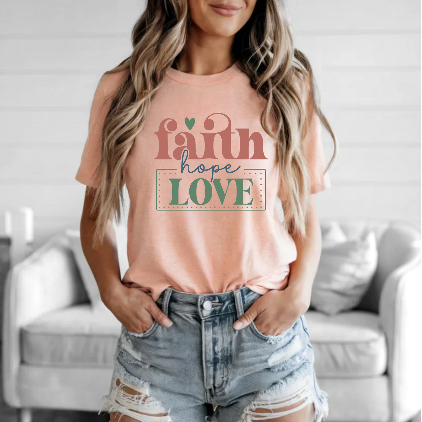 Faith Hope Love Tee
