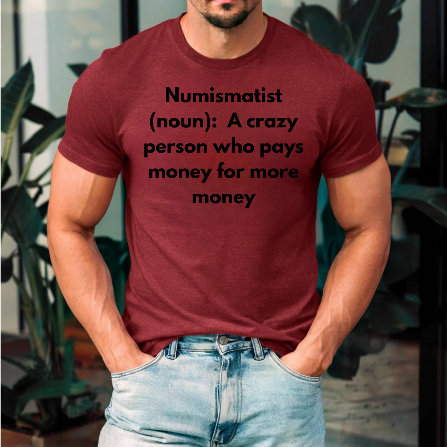 Numismatist Tee - Unisex Jersey Short Sleeve