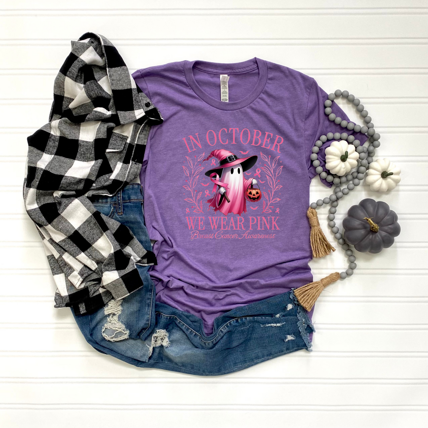 Pink Breast Cancer Awareness T-Shirt