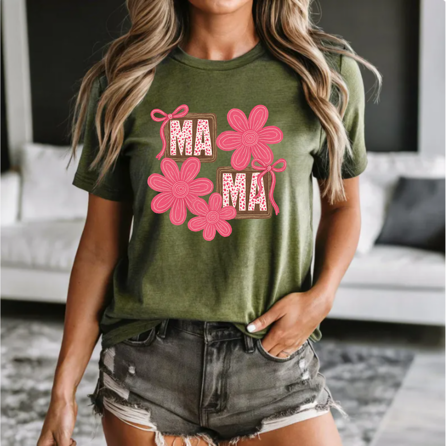 Floral Mama Tee