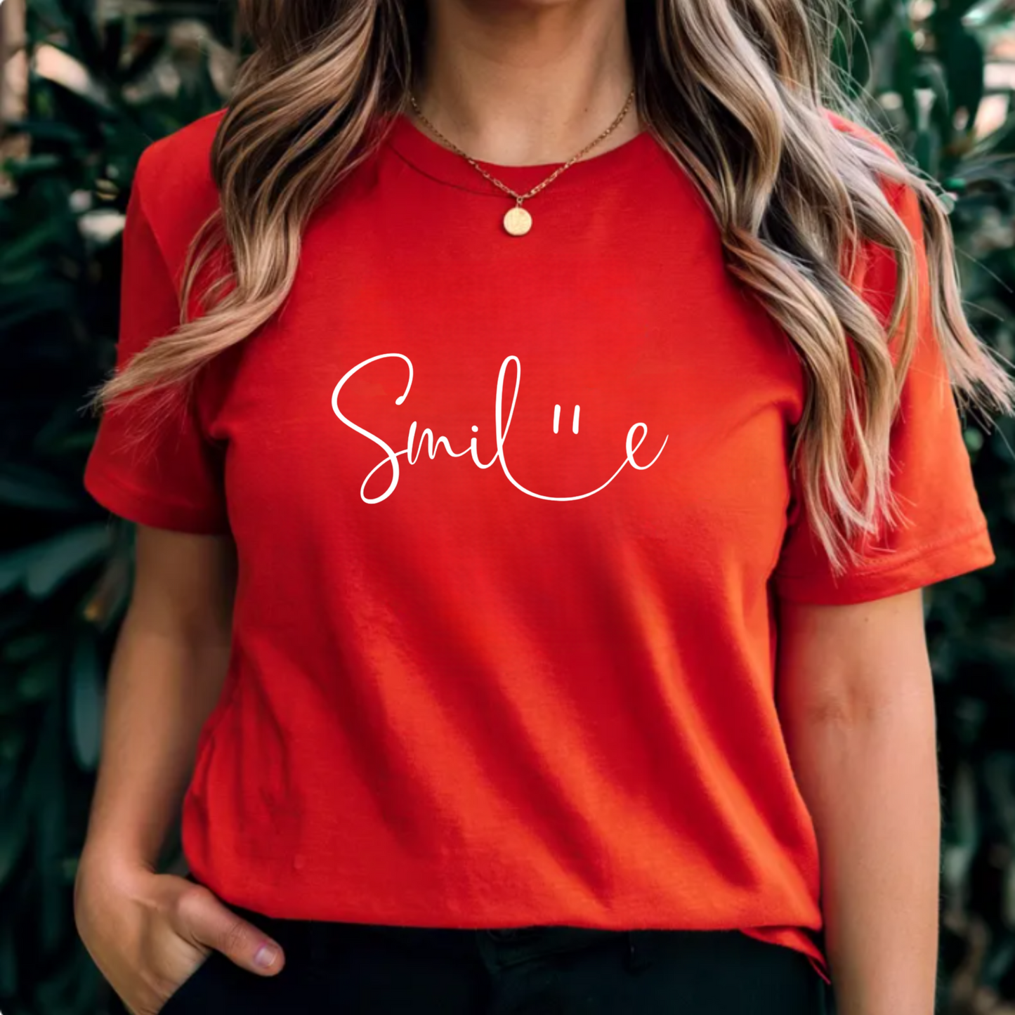 Smiley Face Tee - Unisex Jersey Short Sleeve