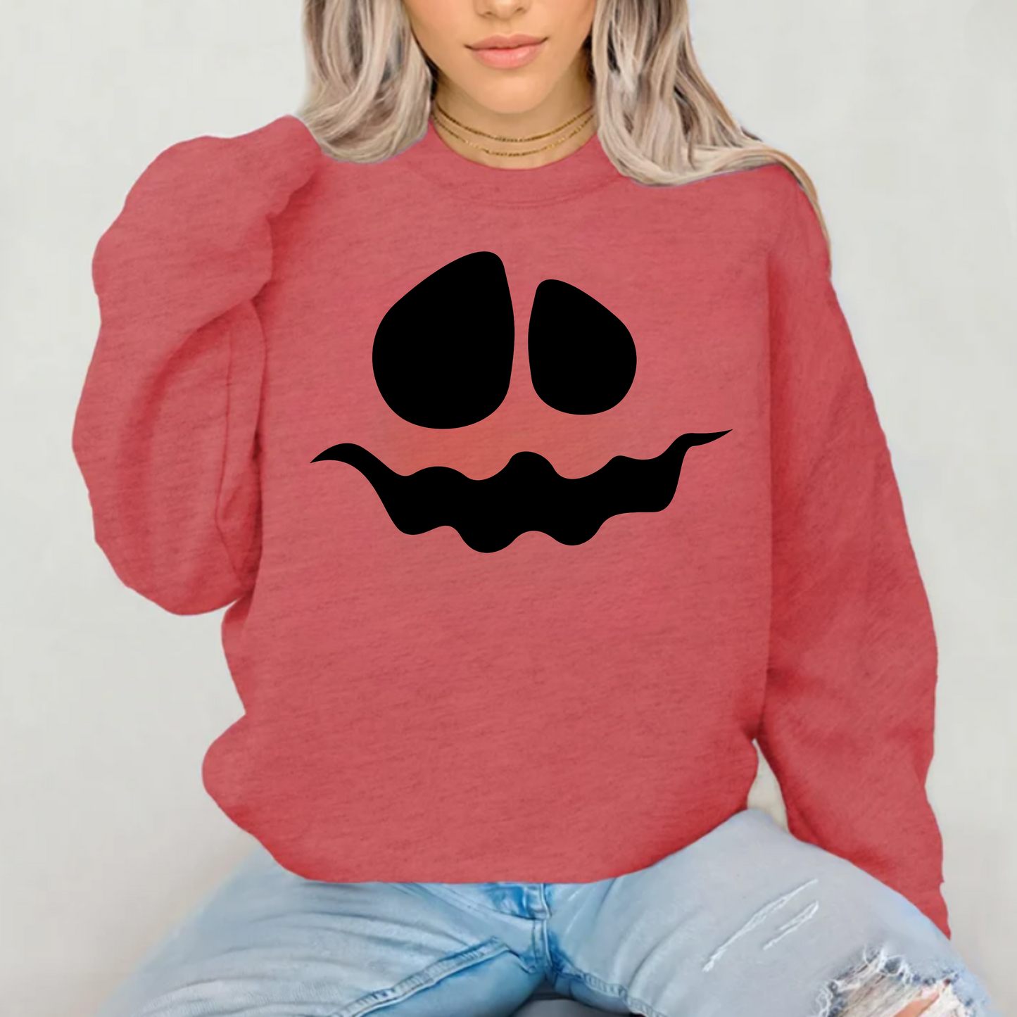 Pumpkin Face Sweatshirt