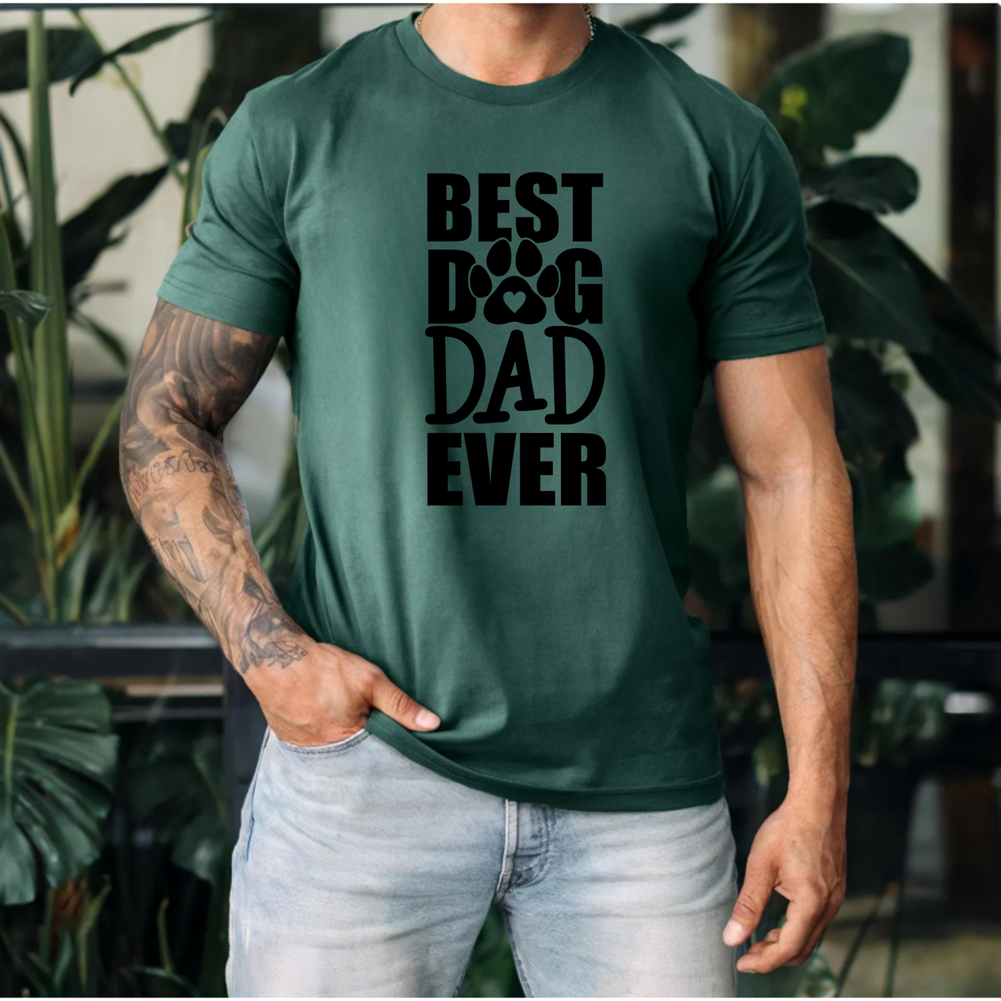 Best Dog Dad Tee