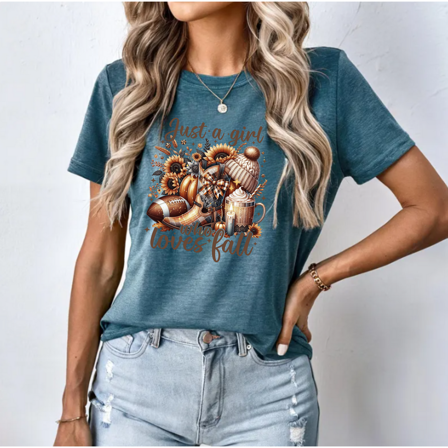 Fall Lover Unisex T-Shirt - Just a Girl Who Loves Fall