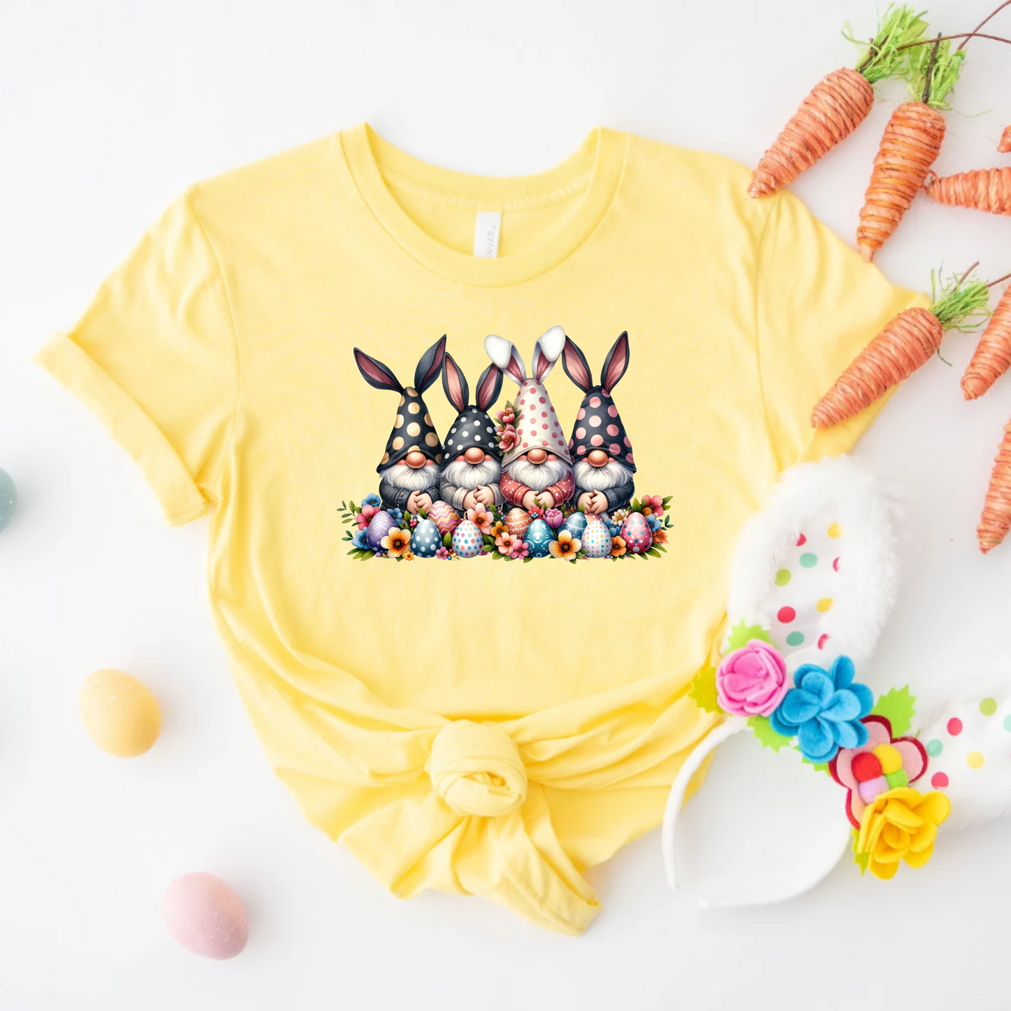Gnome Easter Bunnies Tee