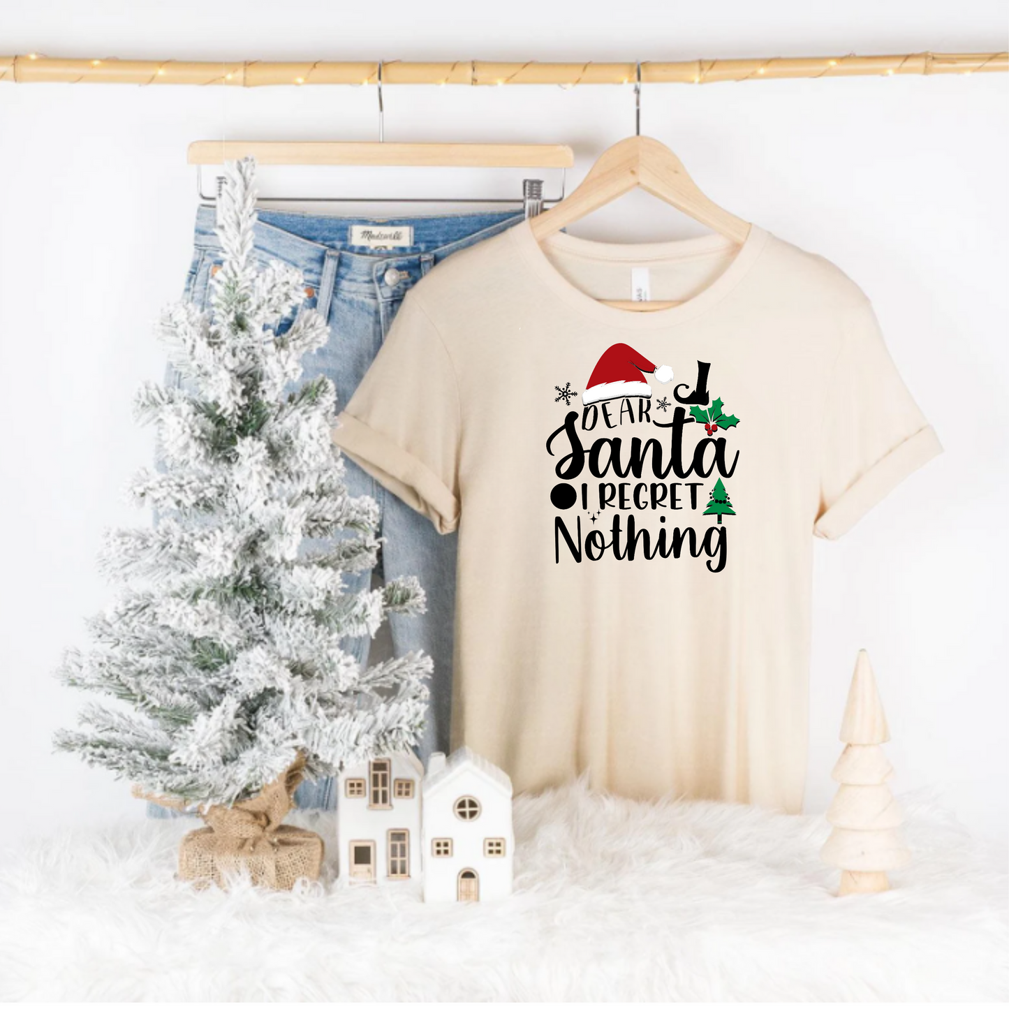 Christmas Dear Santa I Regret Nothing T-Shirt