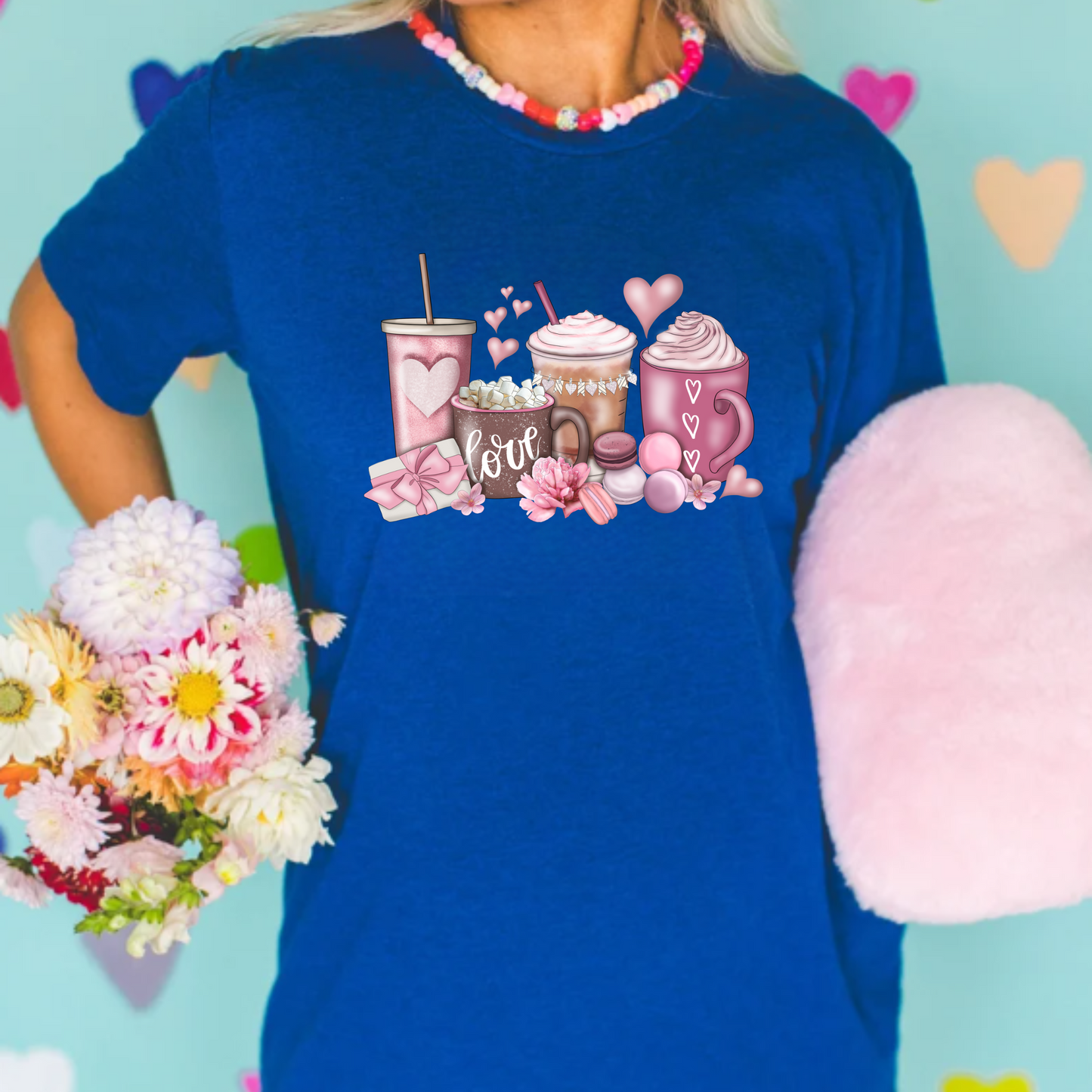 Valentines Day Latte T-shirt