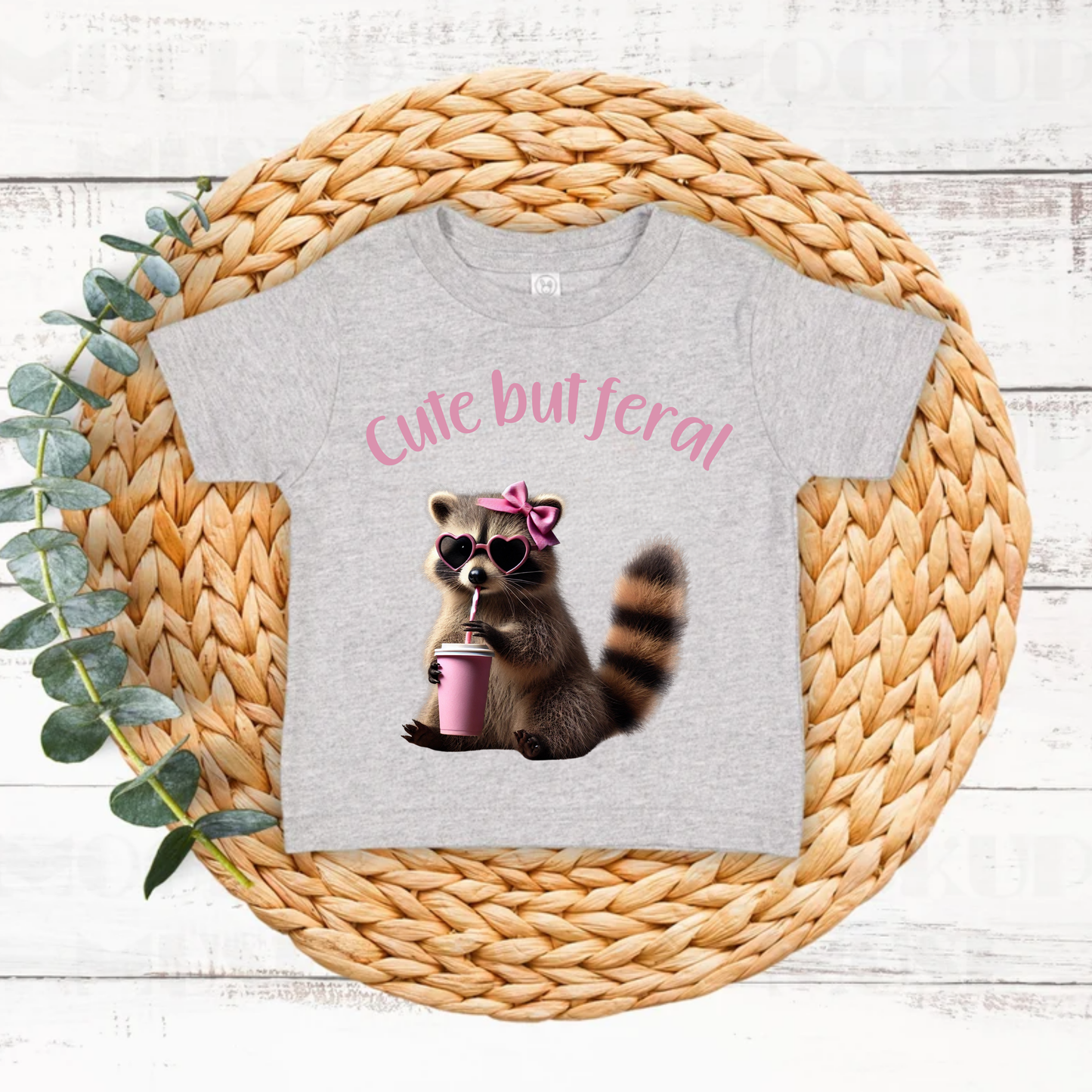 Cute but Feral Toddler Shirt