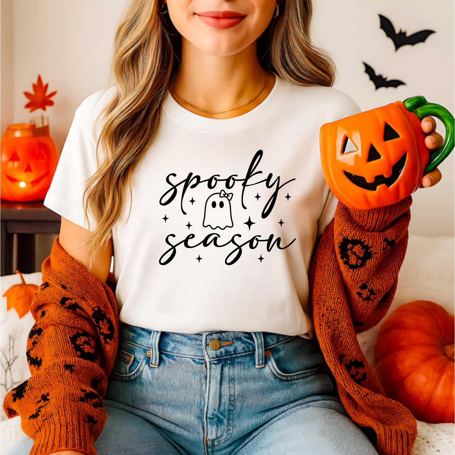 Ghostly Unisex T-Shirt for Spooky Season