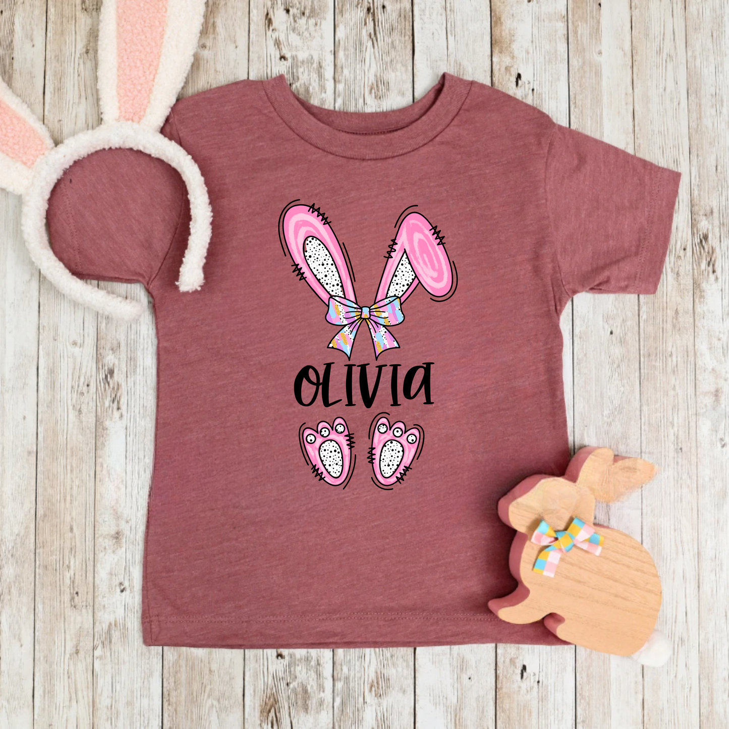 Customized children's Easter bunny png