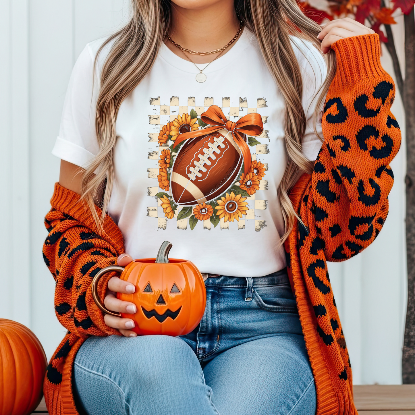 Football Floral Unisex Softstyle T-Shirt | Sports Tee, Gift for Football Fans, Casual Wear, Fall Apparel, Team Spirit Top