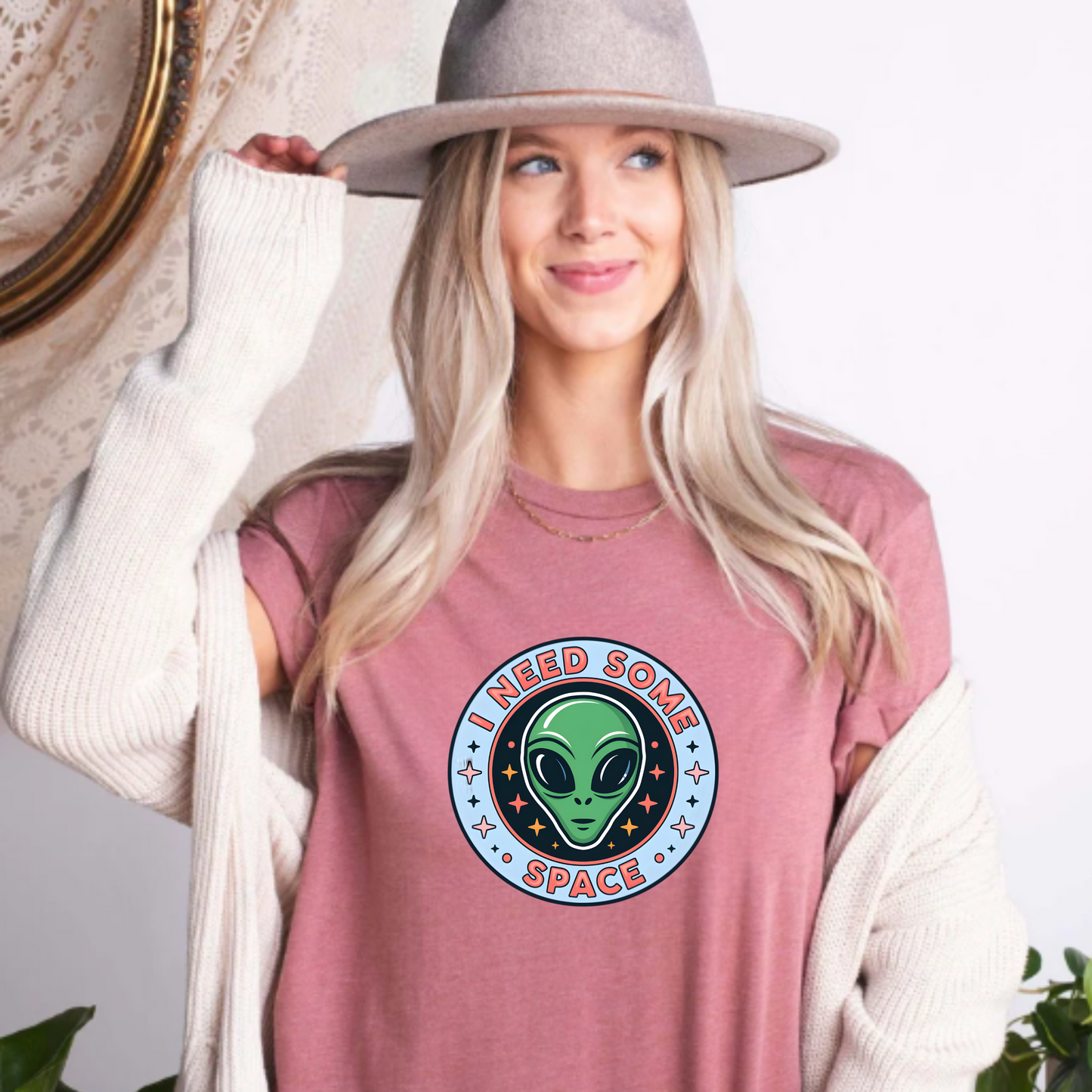 Alien-I Need Some Space Unisex Tee