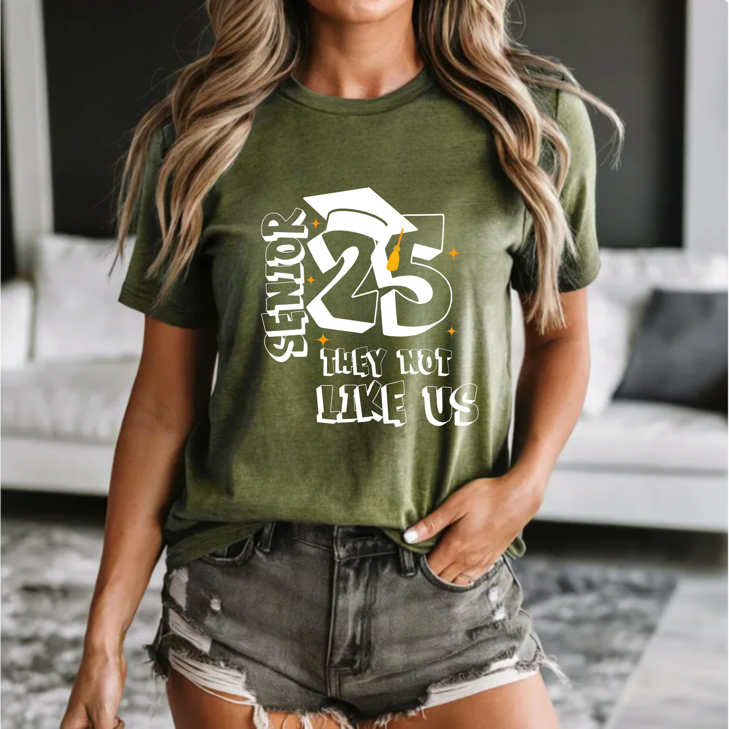 Senior '25, they not like us t-shirt