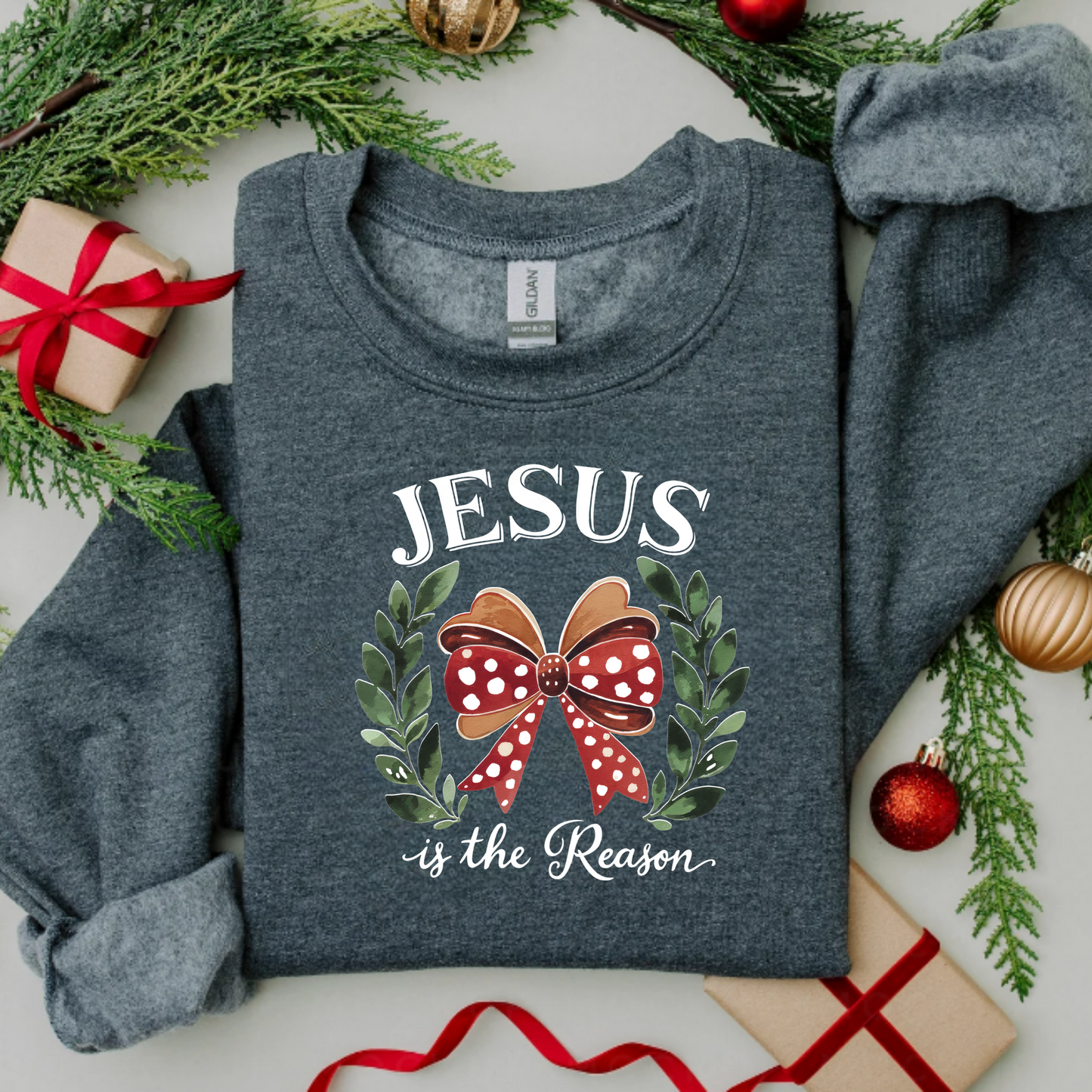 Religious Sweatshirt - Jesus is the Reason