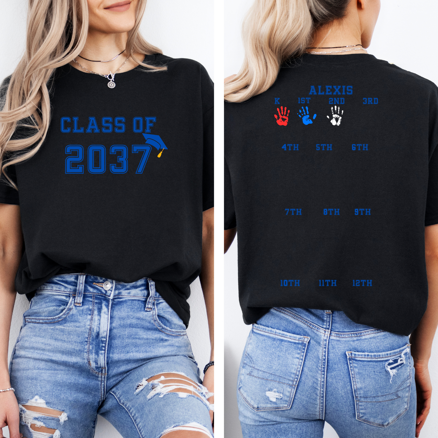 Class of 2038 Handprint Tee