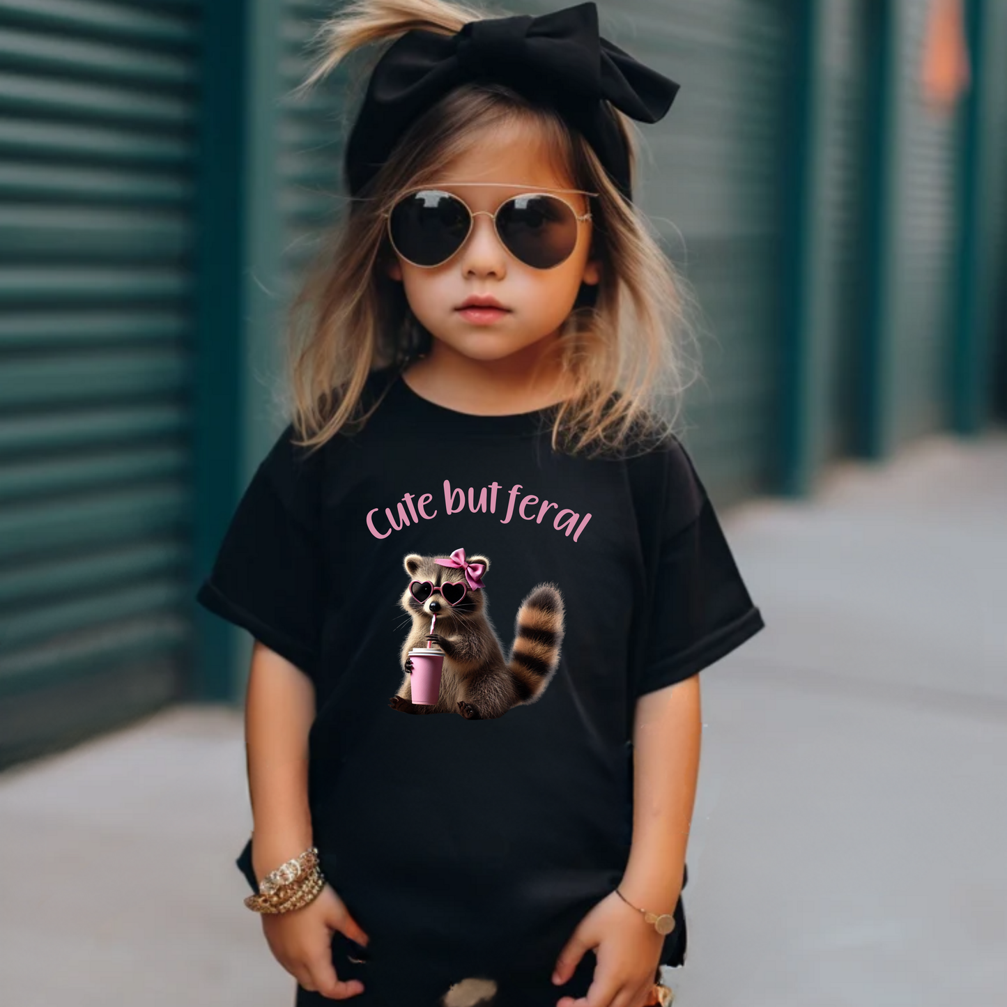Cute but Feral Toddler Shirt
