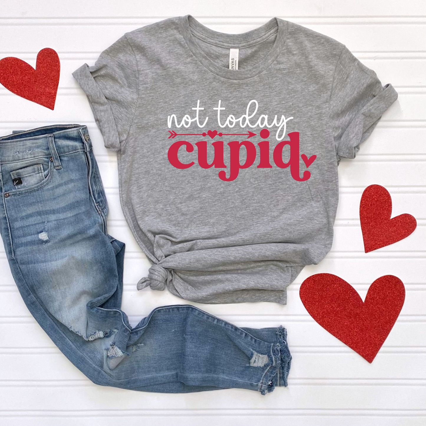 Not today cupid Valentines Day T-Shirt