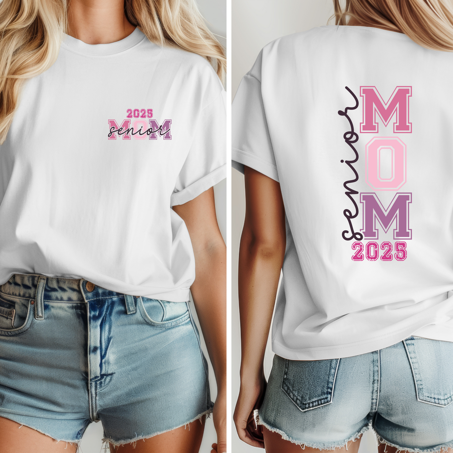 2025 Senior Mom Unisex Tee - Celebrate Achievement in Style