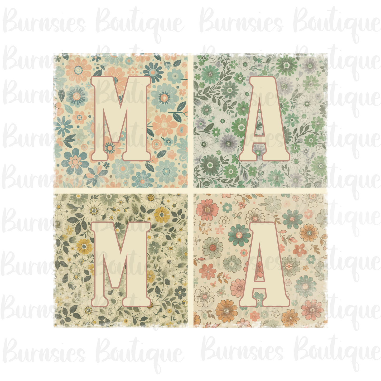 Floral mama png