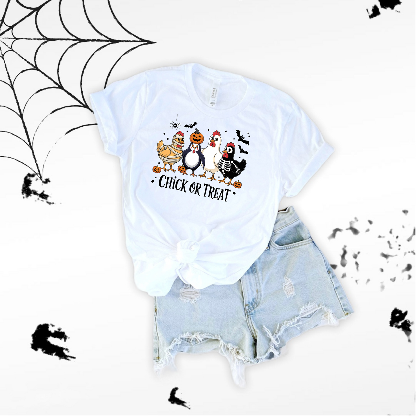 Halloween Chick or Treat Unisex T-Shirt