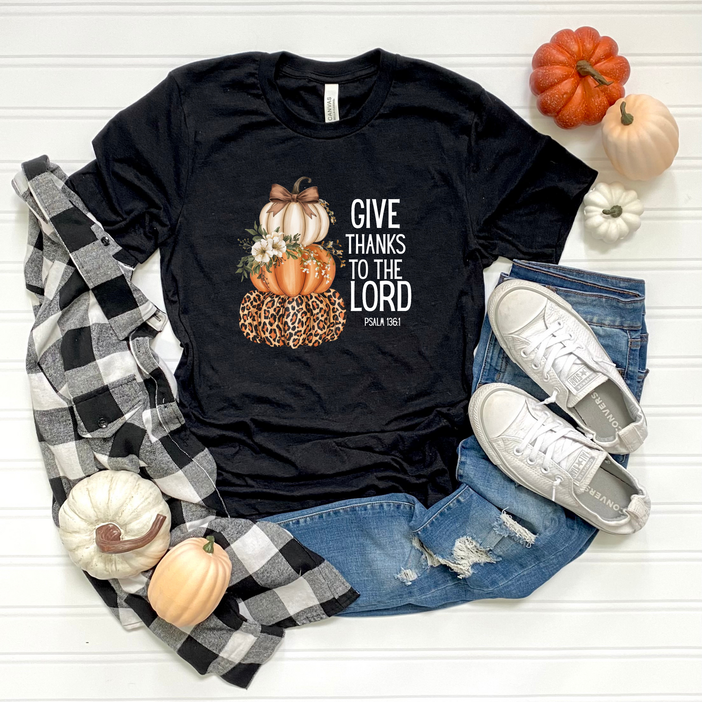 Religious Unisex T-Shirt - Give Thanks to the Lord