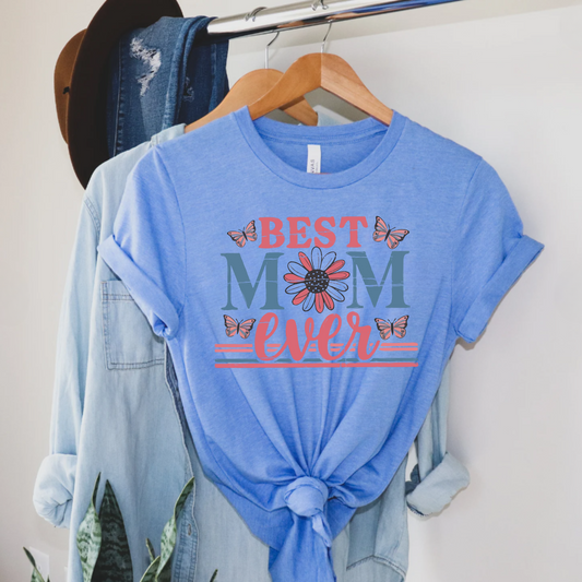 Mom Unisex Tee - 'Best mom ever'