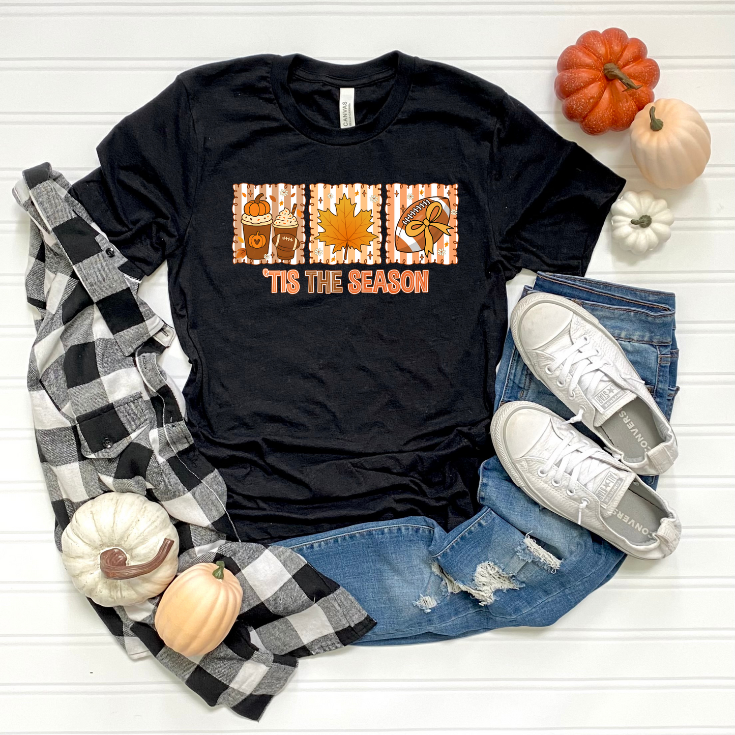 Fall Season Unisex T-Shirt - 'Tis the Season' Design