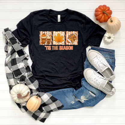 Fall Season Unisex T-Shirt - 'Tis the Season' Design