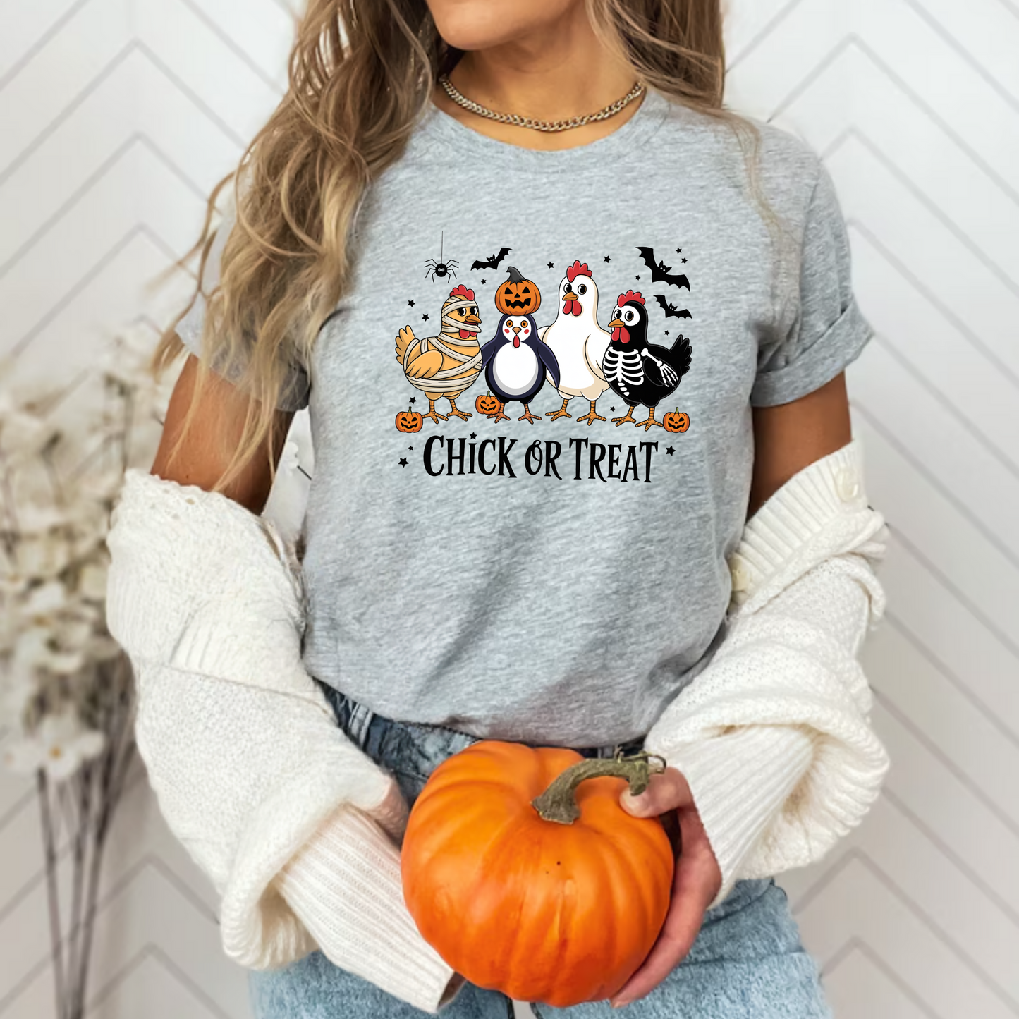 Halloween Chick or Treat Unisex T-Shirt