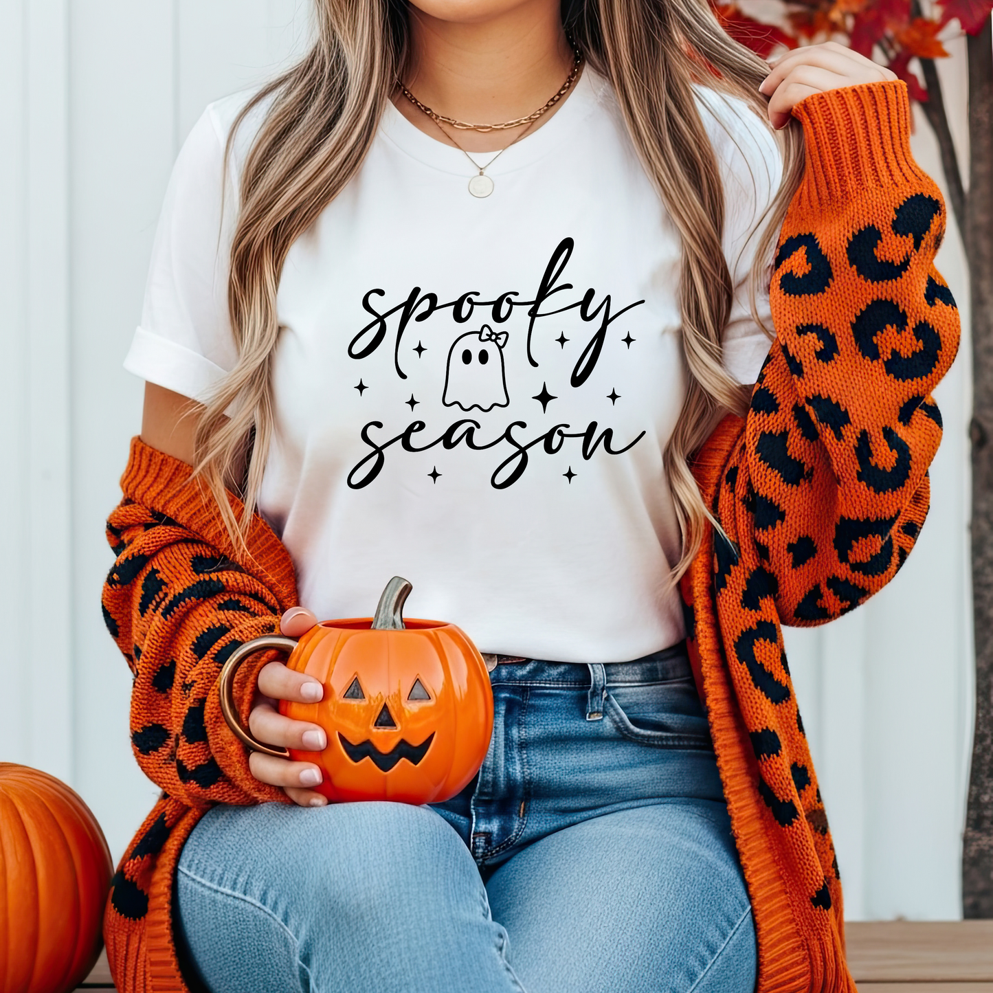 Ghostly Unisex T-Shirt for Spooky Season
