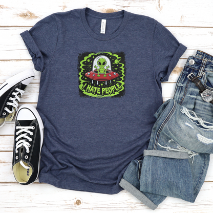 Alien Hate People Tee
