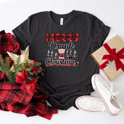 Merry Drunk I'm Christmas Unisex T-Shirt