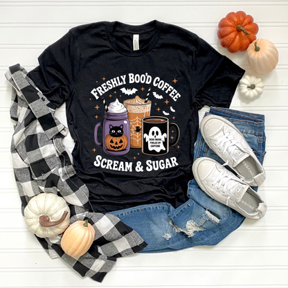 Coffee Scream & Sugar Unisex T-Shirt