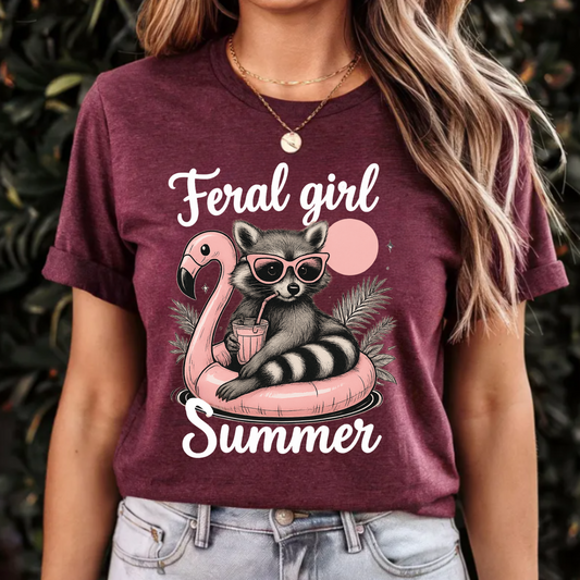 Feral Girl Summer T-Shirt