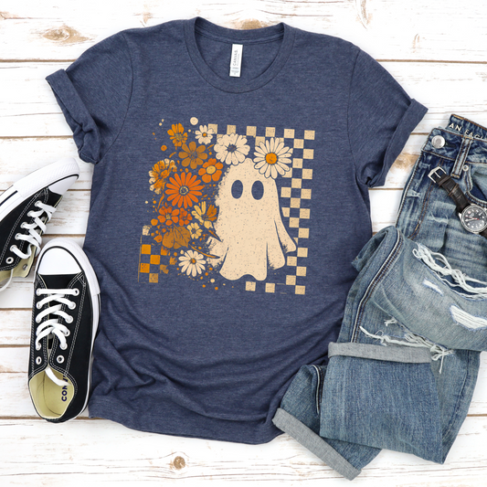 Floral Ghost T-Shirt