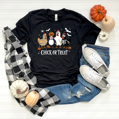 Halloween Chick or Treat Unisex T-Shirt