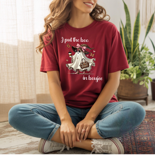 Unisex T-Shirt - I Put the Boo in Boujee
