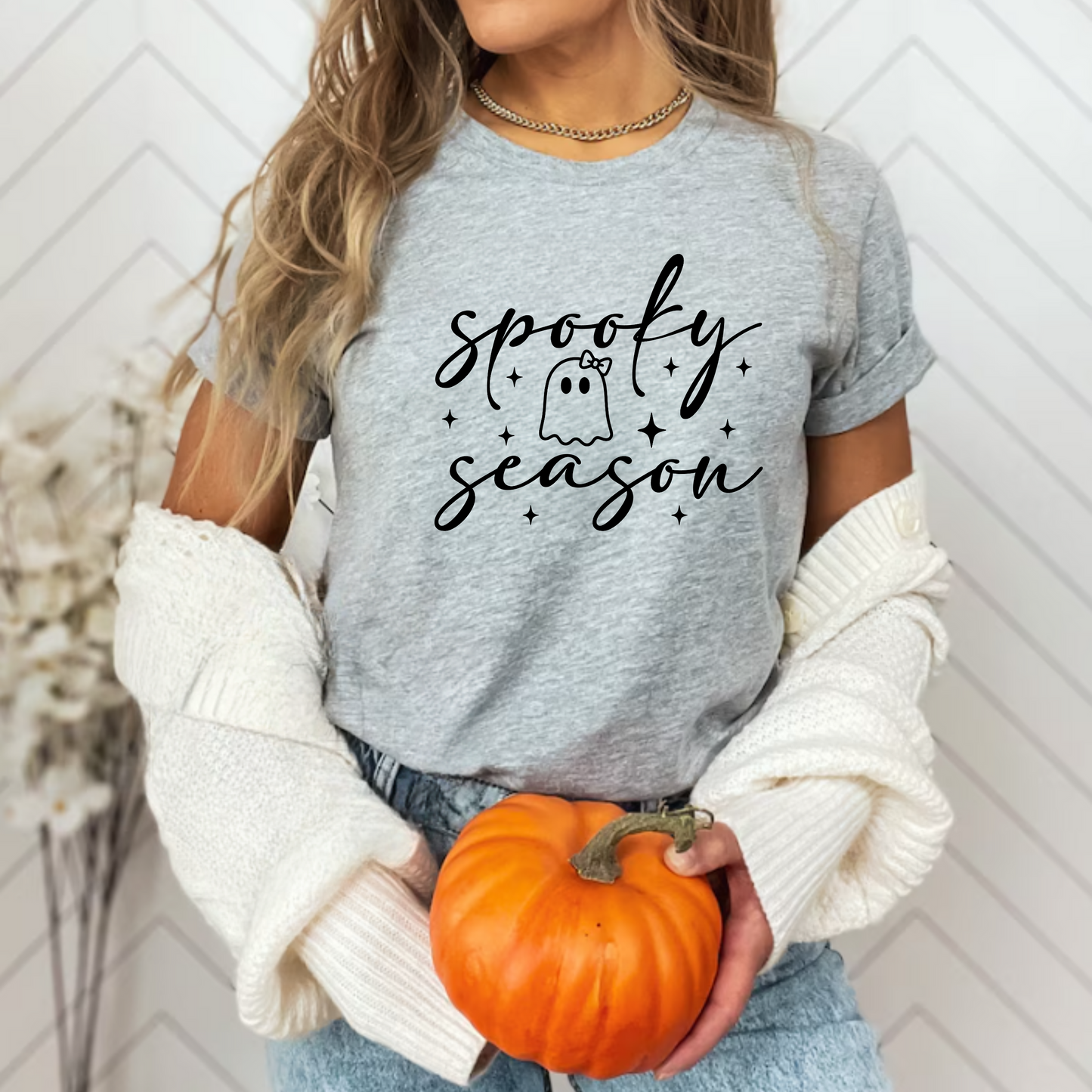 Ghostly Unisex T-Shirt for Spooky Season