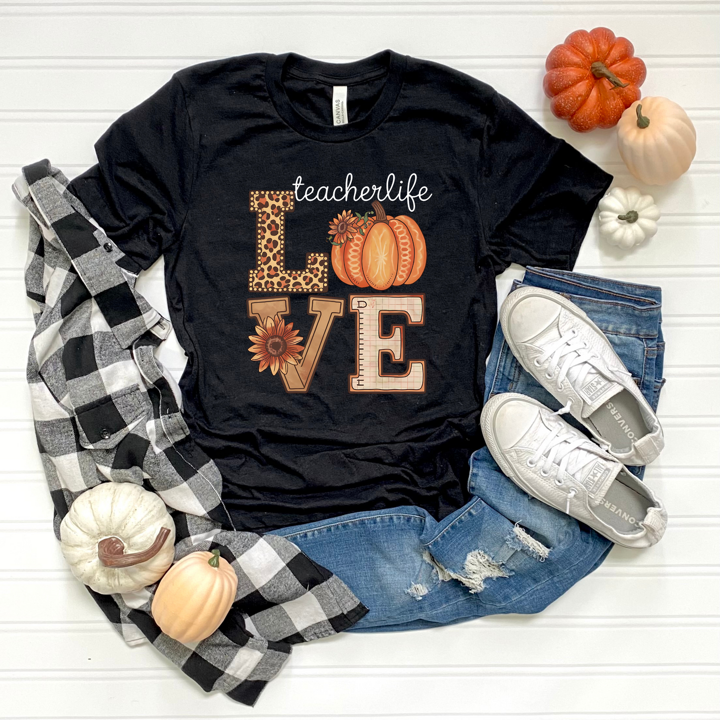 Teacher Life Fall "Love" T-Shirt