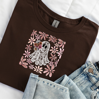 Floral Lace Ghost T-Shirt